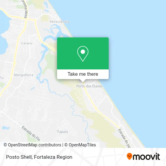 Posto Shell map