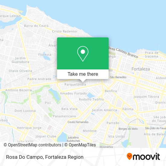 Rosa Do Campo map