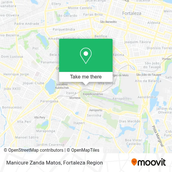 Manicure Zanda Matos map