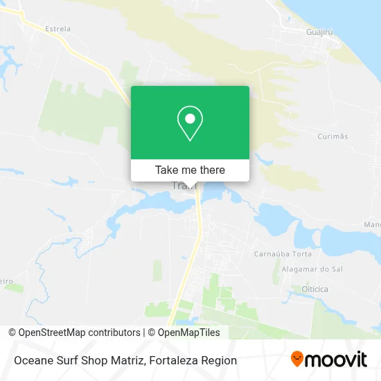 Oceane Surf Shop Matriz map