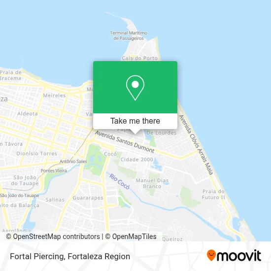 Fortal Piercing map