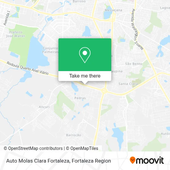 Auto Molas Clara Fortaleza map