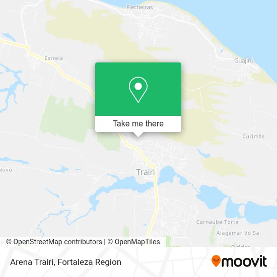 Arena Trairi map