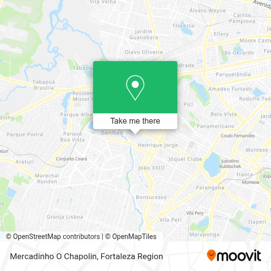 Mercadinho O Chapolin map
