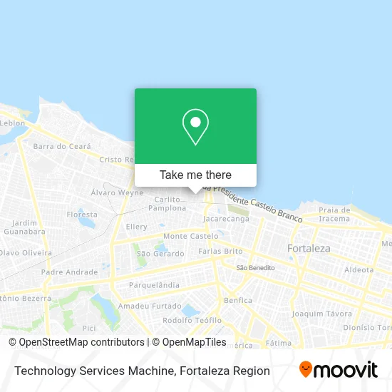 Technology Services Machine map