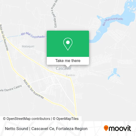 Netto Sound | Cascavel Ce map