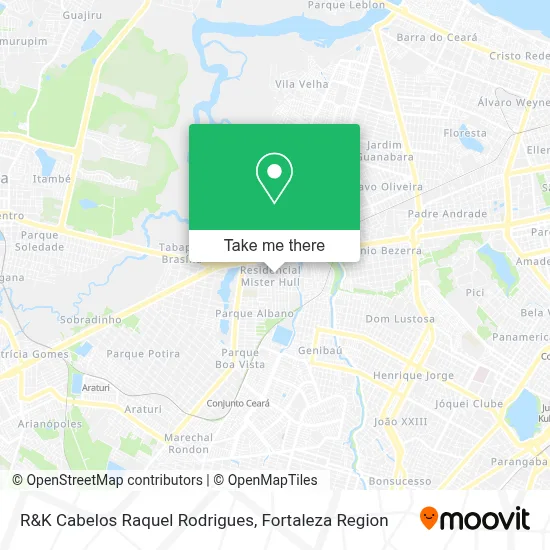 R&K Cabelos Raquel Rodrigues map