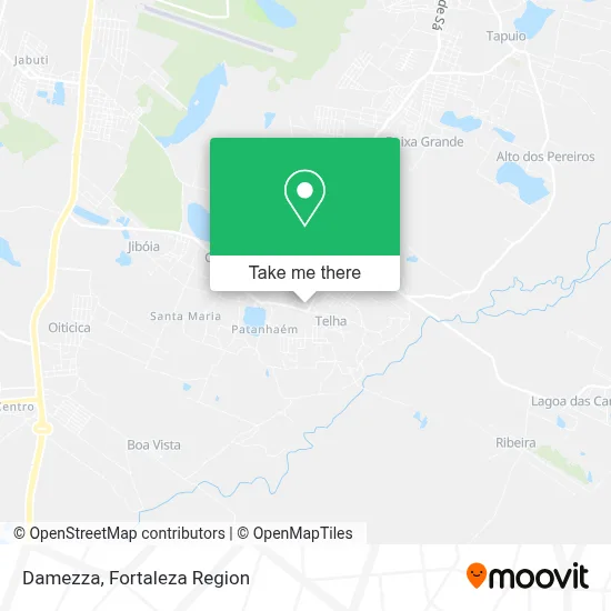 Damezza map