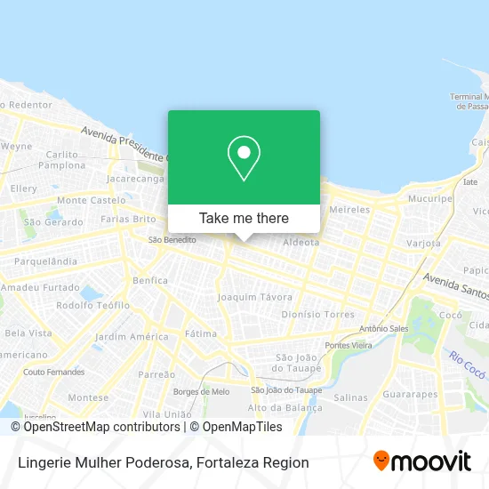 Lingerie Mulher Poderosa map