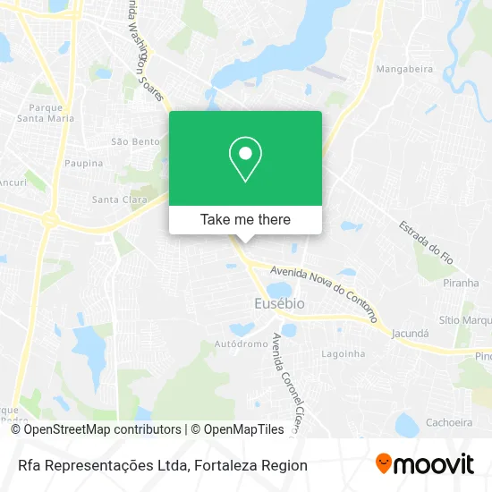 Rfa Representações Ltda map