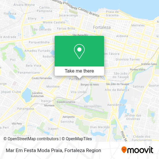 Mar Em Festa Moda Praia map