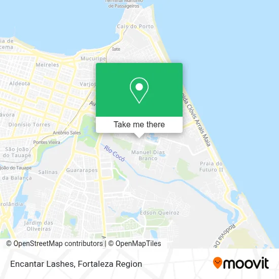 Encantar Lashes map