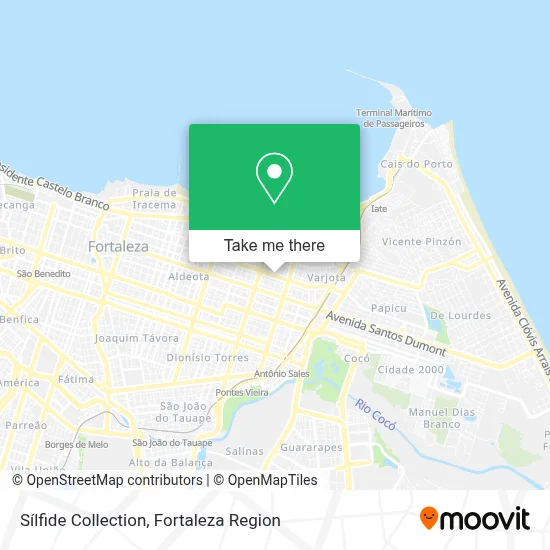Sílfide Collection map