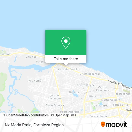 Nz Moda Praia map