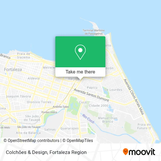 Colchões & Design map