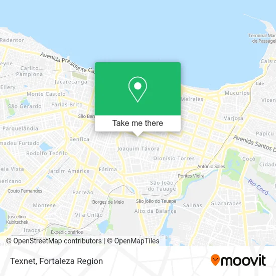 Texnet map