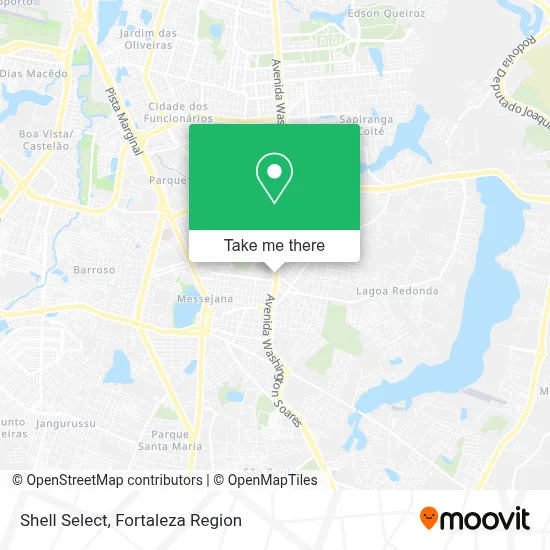 Shell Select map