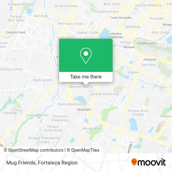 Mug Friends map