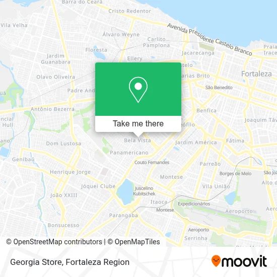 Georgia Store map