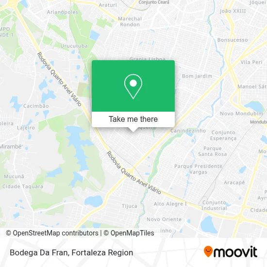 Bodega Da Fran map
