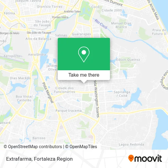 Extrafarma map