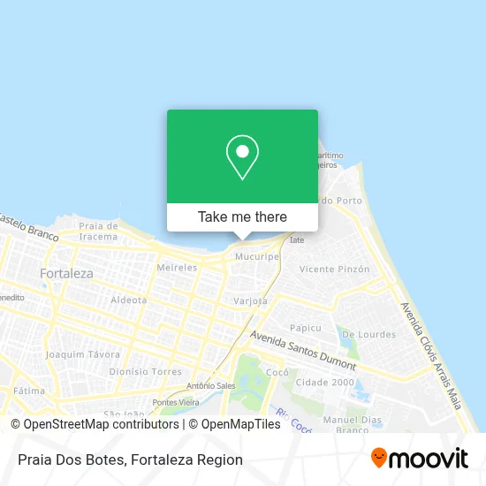 Praia Dos Botes map