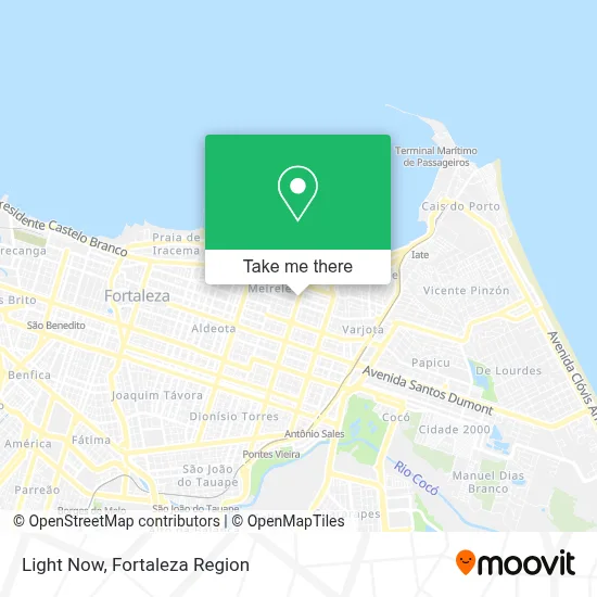 Light Now map