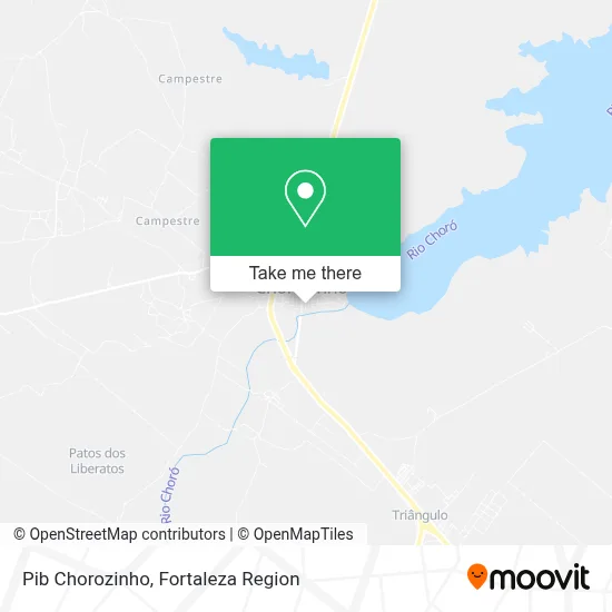 Pib Chorozinho map