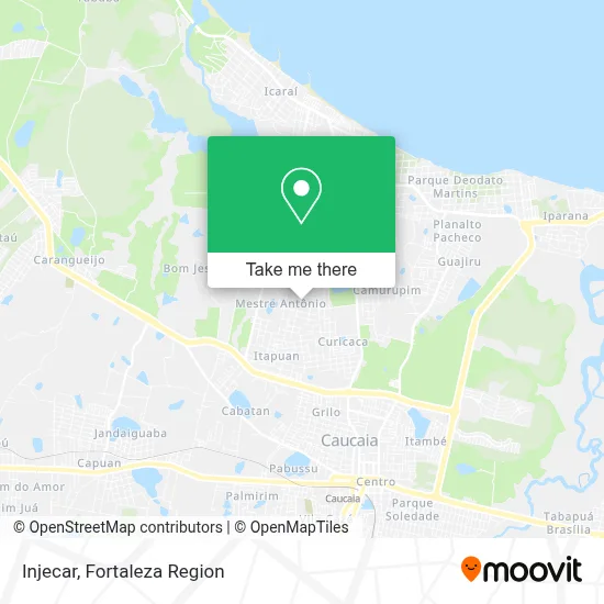 Injecar map
