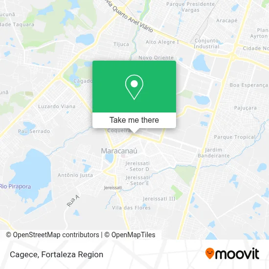 Cagece map