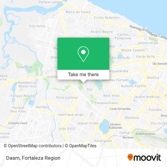 Daam map