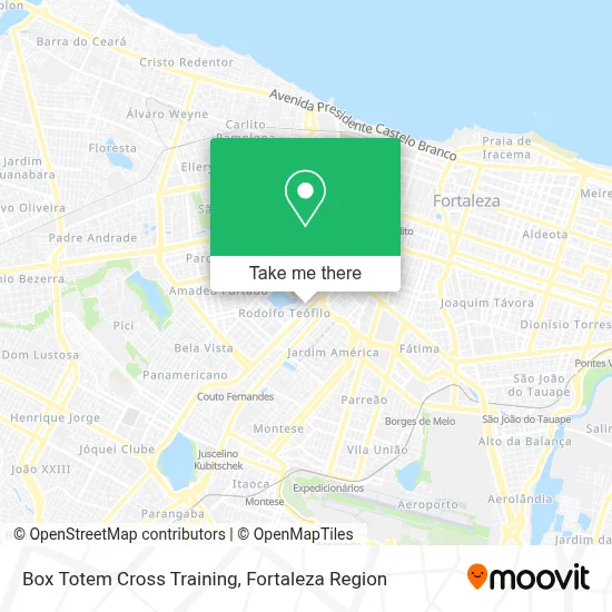 Box Totem Cross Training map