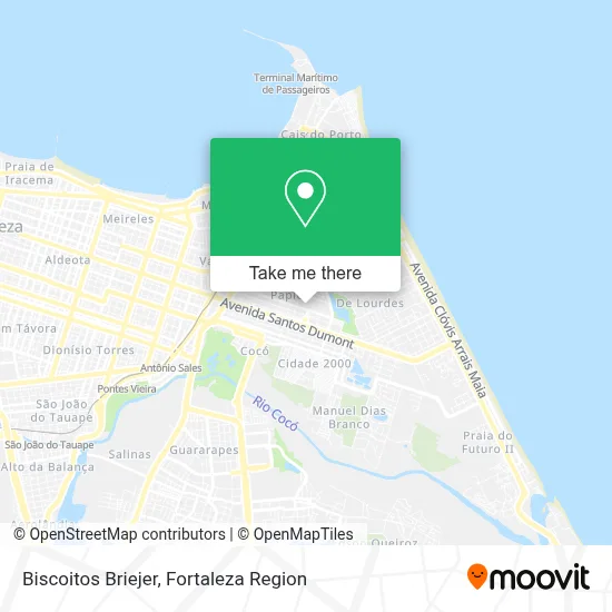 Biscoitos Briejer map
