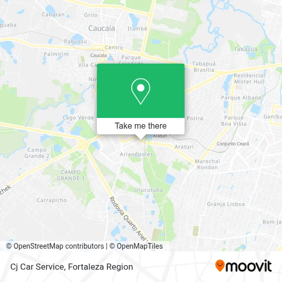 Cj Car Service map