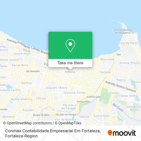 Conmax Contabilidade Empresarial Em Fortaleza map