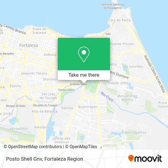 Posto Shell Gnv map