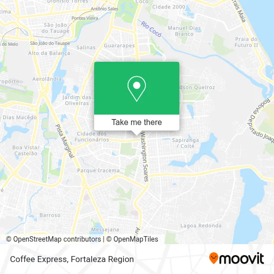 Coffee Express map