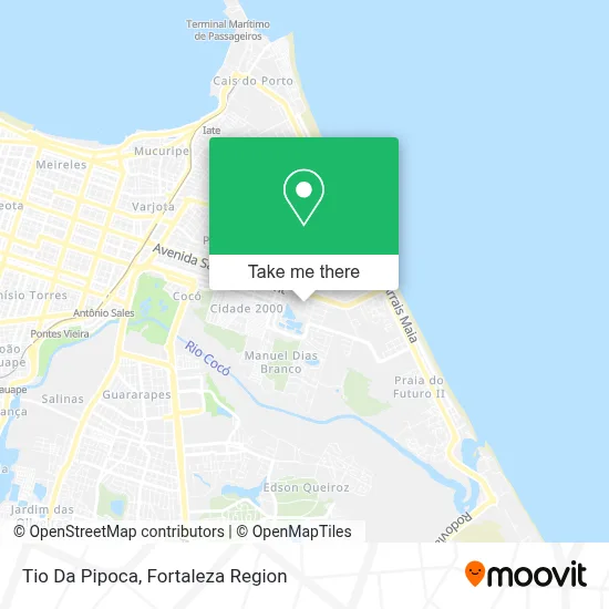 Tio Da Pipoca map