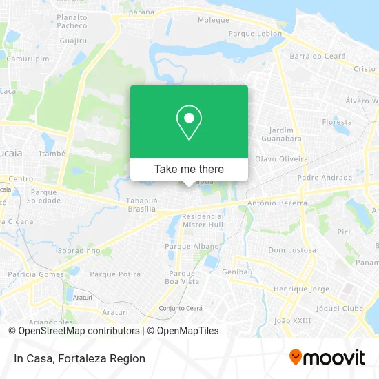 In Casa map