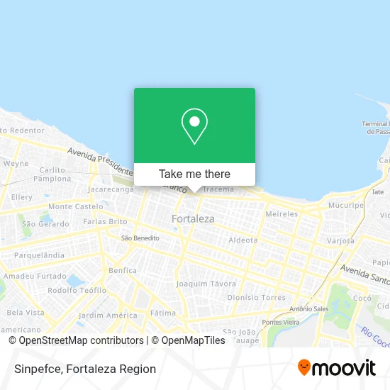 Sinpefce map