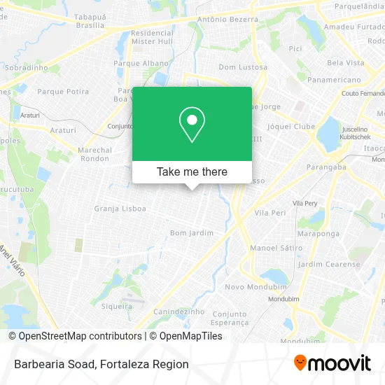 Barbearia Soad map