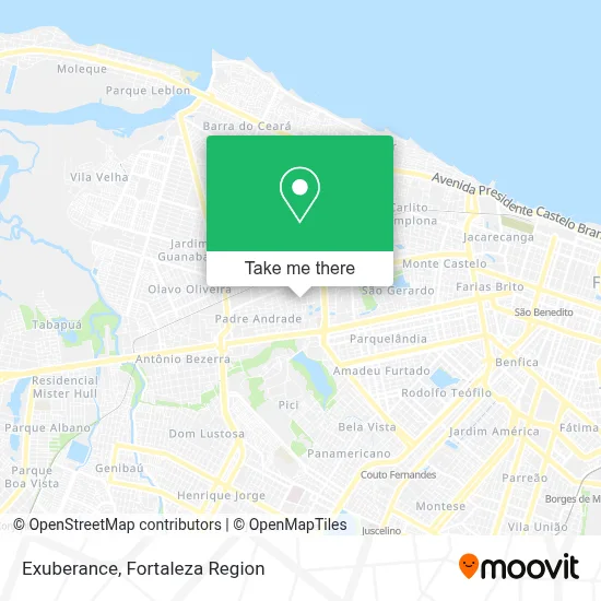 Exuberance map
