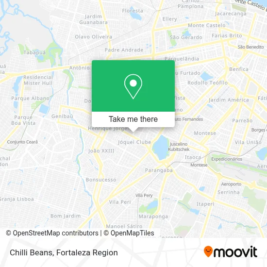 Chilli Beans map