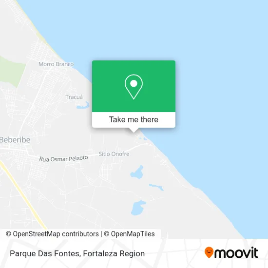 Parque Das Fontes map