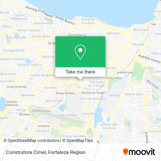 Construtora Cimel map