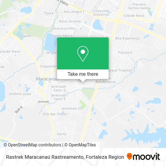 Rastrek Maracanaú Rastreamento map