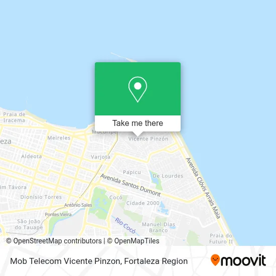 Mob Telecom Vicente Pinzon map