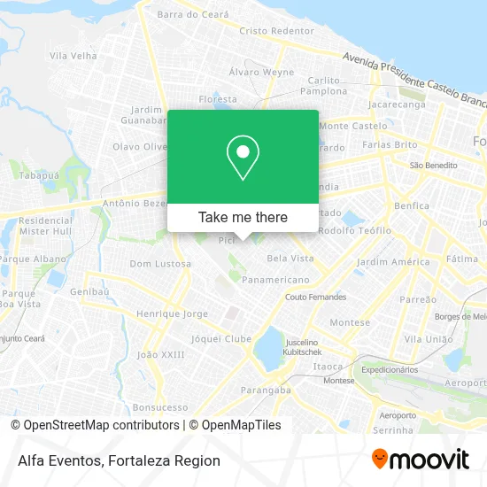 Alfa Eventos map