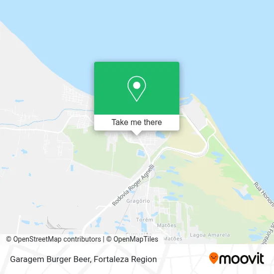 Garagem Burger Beer map