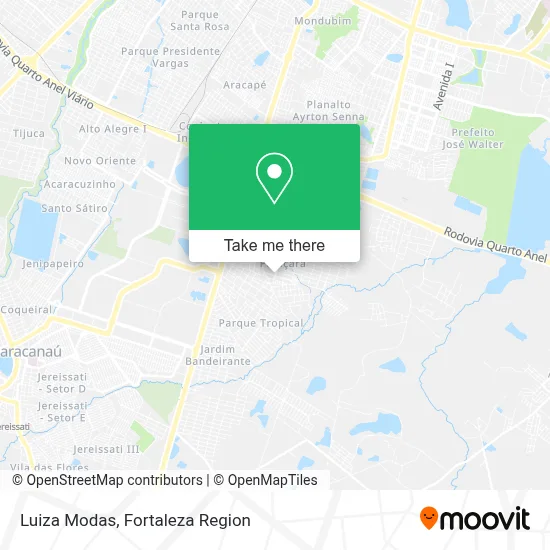Luiza Modas map